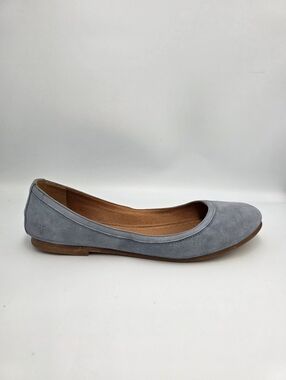 ✨ Timeless Frye Quality ✨Classic Frye dusty blue / light gray suede ballet flat